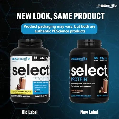 PEScience Select Low Carb Protein Powder, Chocolate Truffle, 27 Serving, Keto Friendly - TrustMedUSA