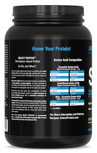 PEScience Select Low Carb Protein Powder, Snickerdoodle, 27 Serving, Keto Friendly - TrustMedUSA