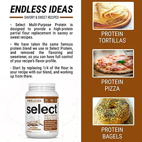 PEScience Select Multi-Purpose Protein Powder, 27 Serving, Low Carb, Keto Friendly - TrustMedUSA