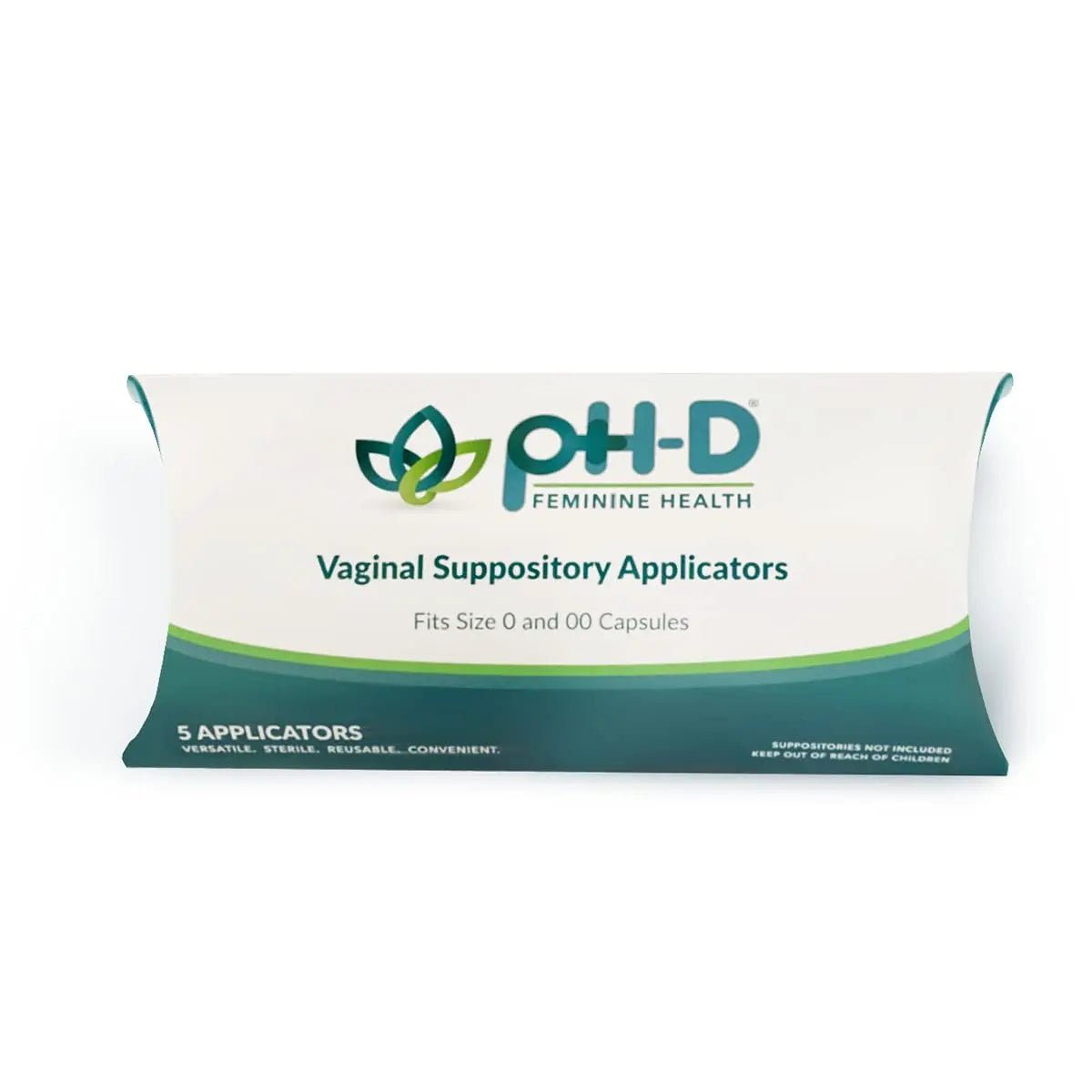 pH-D Feminine Health - Vaginal Suppository Applicators, Ideal for Boric Acid Suppositories, Reusable, Fits Most Vaginal Suppositories, Made in The USA - 5 Count… - TrustMedUSA