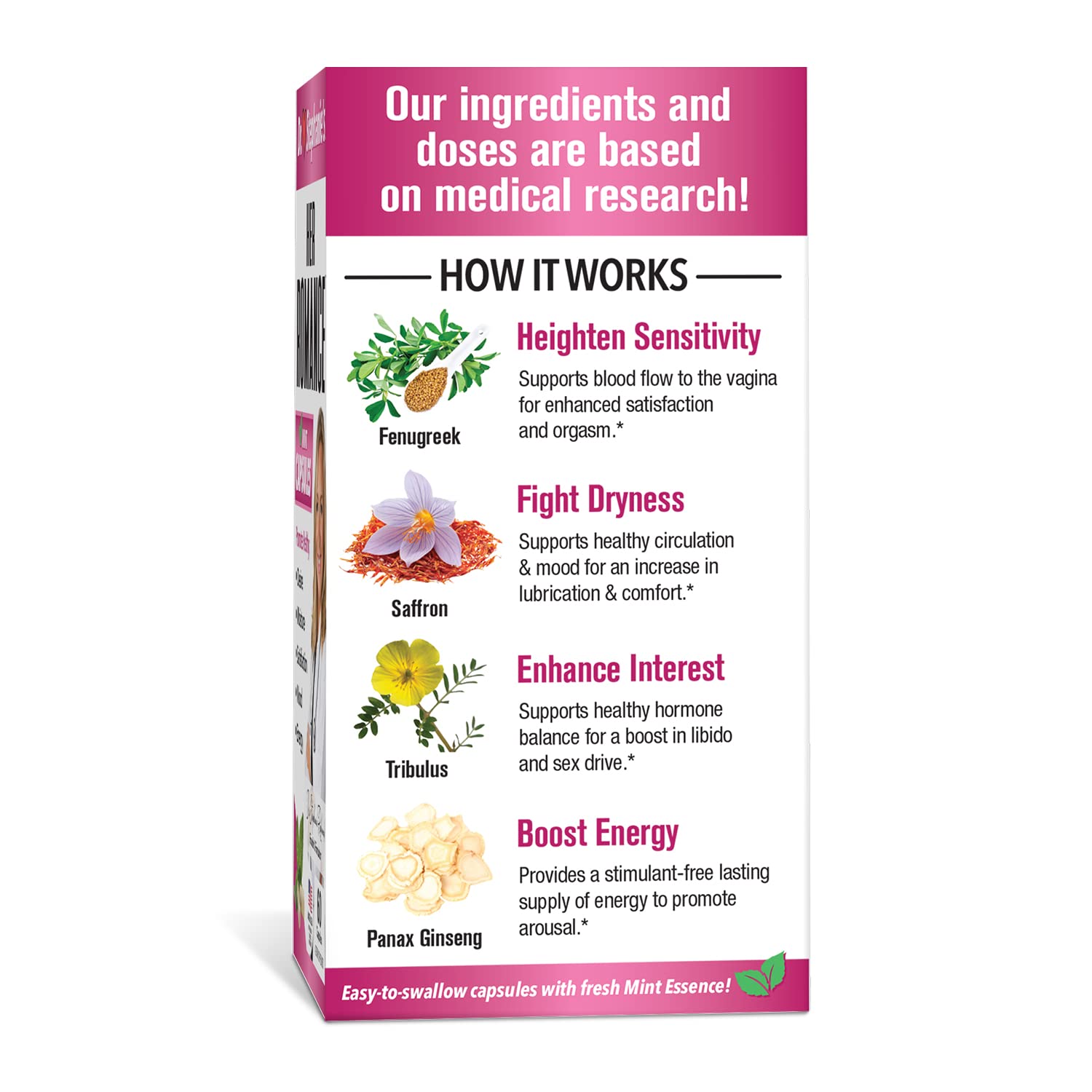 Pharmaganics Dr. Stephanie's Her Romance - Natural Hormone Balance Support for Women - TrustMedUSA
