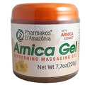 Pharmakos Arnica Gel Cream, Refreshing Massage Gel for Bruises, Swelling and Relief, 7.7 oz - TrustMedUSA