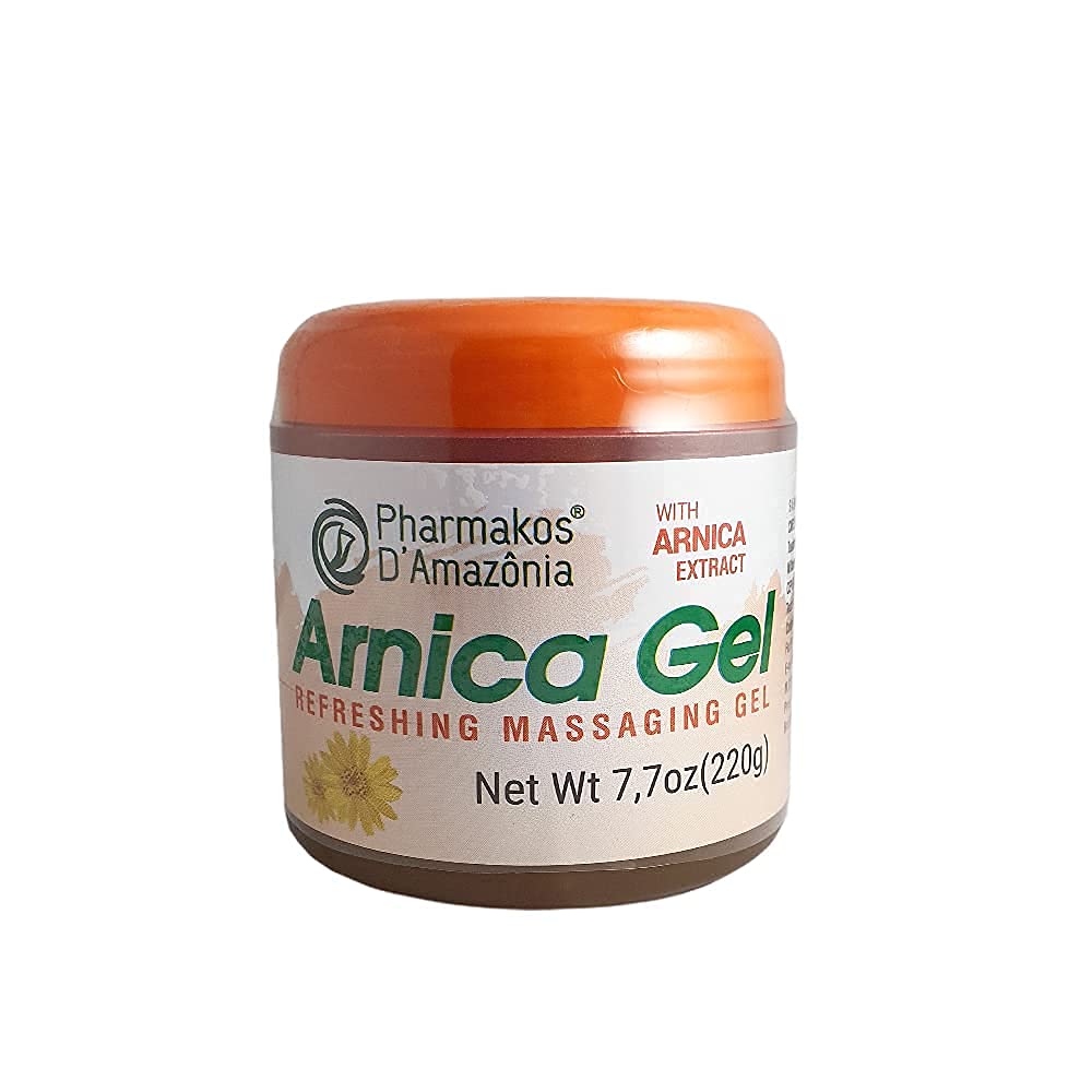 Pharmakos Arnica Gel Cream, Refreshing Massage Gel for Bruises, Swelling and Relief, 7.7 oz - TrustMedUSA