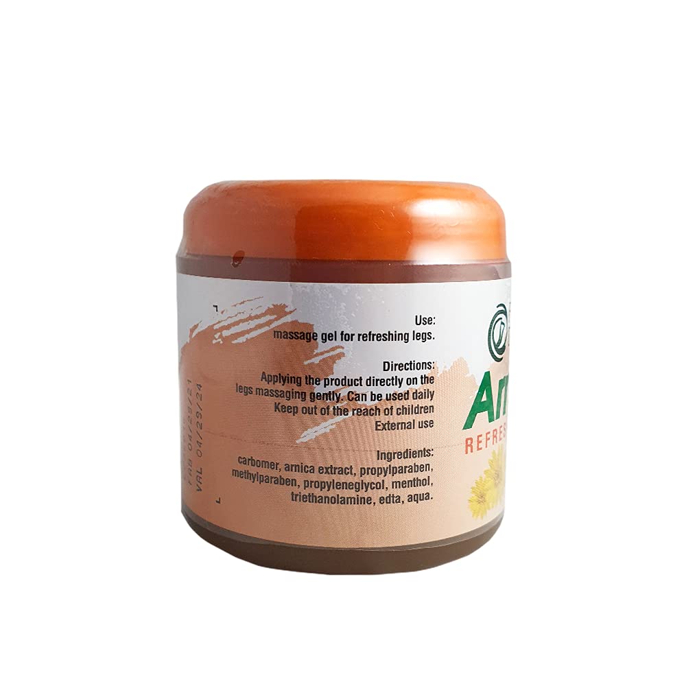 Pharmakos Arnica Gel Cream, Refreshing Massage Gel for Bruises, Swelling and Relief, 7.7 oz - TrustMedUSA