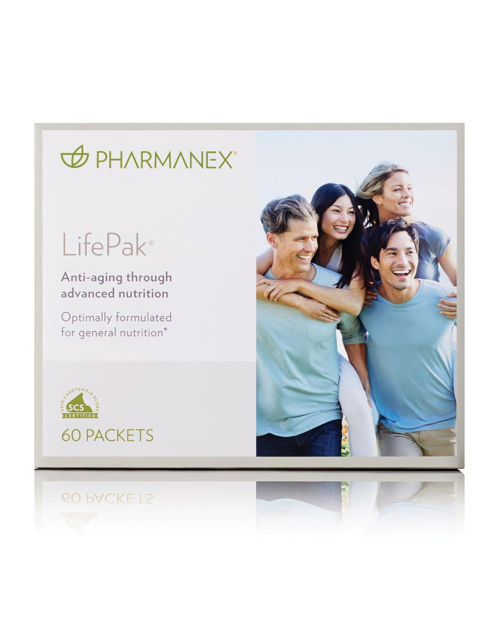 Pharmanex Nu Skin LifePak Advanced Nutritional Supplement for Adults | 60 Daily Packets | Aging, Digestive, and Gut Health Formula with Essential Vitamins, Minerals, and Phytonutrients - TrustMedUSA
