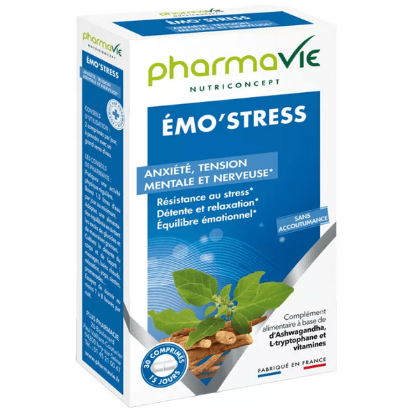 Pharmavie Nutriconcept Émo'Stress 30 tablets - TrustMedUSA
