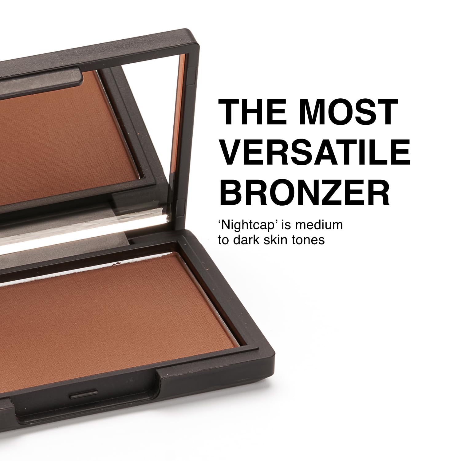 Phase Zero Makeup Powder Bronzer - "Nightcap" - 4g / 0.141oz - For a Natural, Long Lasting, Healthy-looking glow - TrustMedUSA