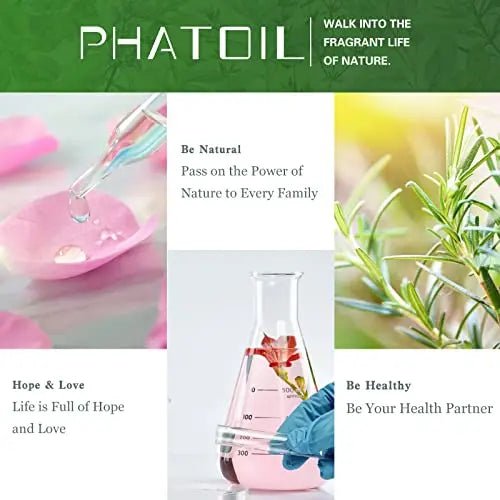 PHATOIL Spearmint Essential Oil 100ML, Pure Premium Grade Spearmint Essential Oils - TrustMedUSA