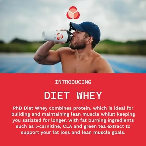 PhD Nutrition Diet Whey Low Calorie Protein Powder, Low Carb, High Protein Lean Matrix - TrustMedUSA