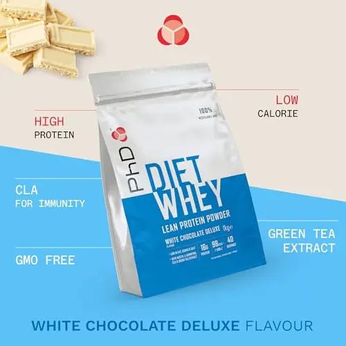 PhD Nutrition Diet Whey Low Calorie Protein Powder, Low Carb, High Protein Lean Matrix - TrustMedUSA