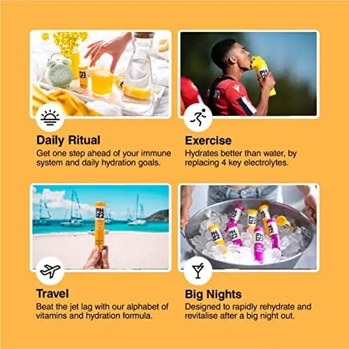 Phizz Electrolytes, Multivitamin & Hydration Tablets - 20 Effervescent Rehydration Electroly - TrustMedUSA