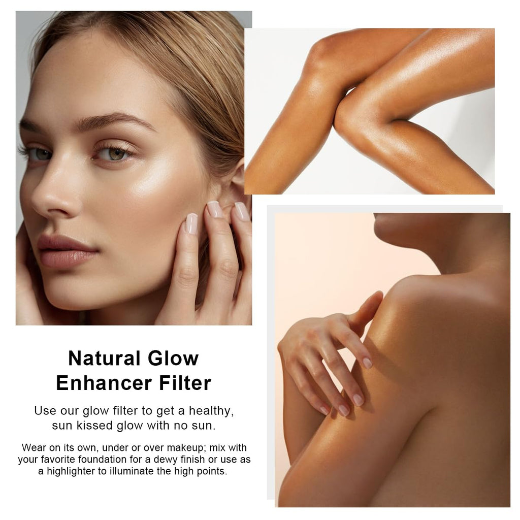 PHOERA Skin Glow Tint Foundation,Natural Radiant Flawless Filter Effect Silk Perfect Illuminating Foundation. (03 Medium) - TrustMedUSA