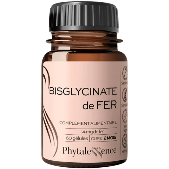 Phytalessence Iron Bisglycinate 60 capsules - TrustMedUSA