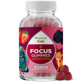 Phytoral Vegan Kids Focus Gummies - Potent Chewable Brain Support for Children - Enhances Concentration & Memory - Calming Supplements & Focus Gummies for Kids - Non-GMO & Gluten-Free - 60 Count - TrustMedUSA
