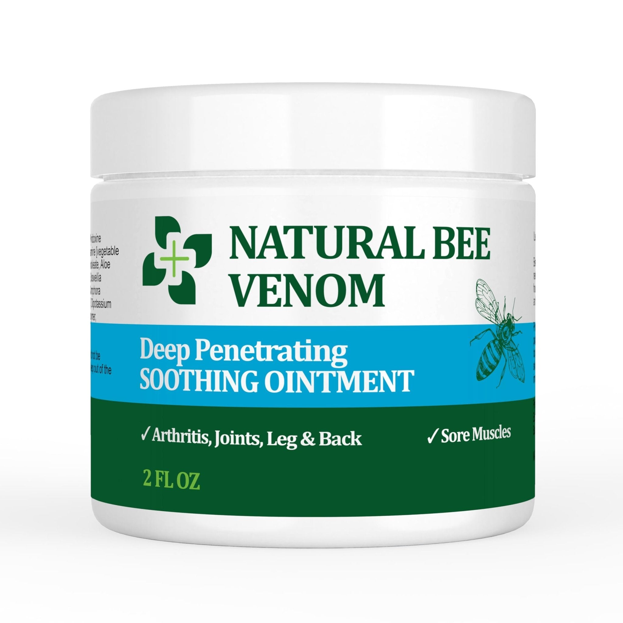 PIBIOOMAP Bee Venom Serum Joint & Muscle & Bone Cream, Pure Natural Ingredients, Fast Acting, Relief Back, Shoulder, Back, Neck, Hands, Elbows, Feet, Leg, Knees, Ankle, for Adults, Elderly - TrustMedUSA