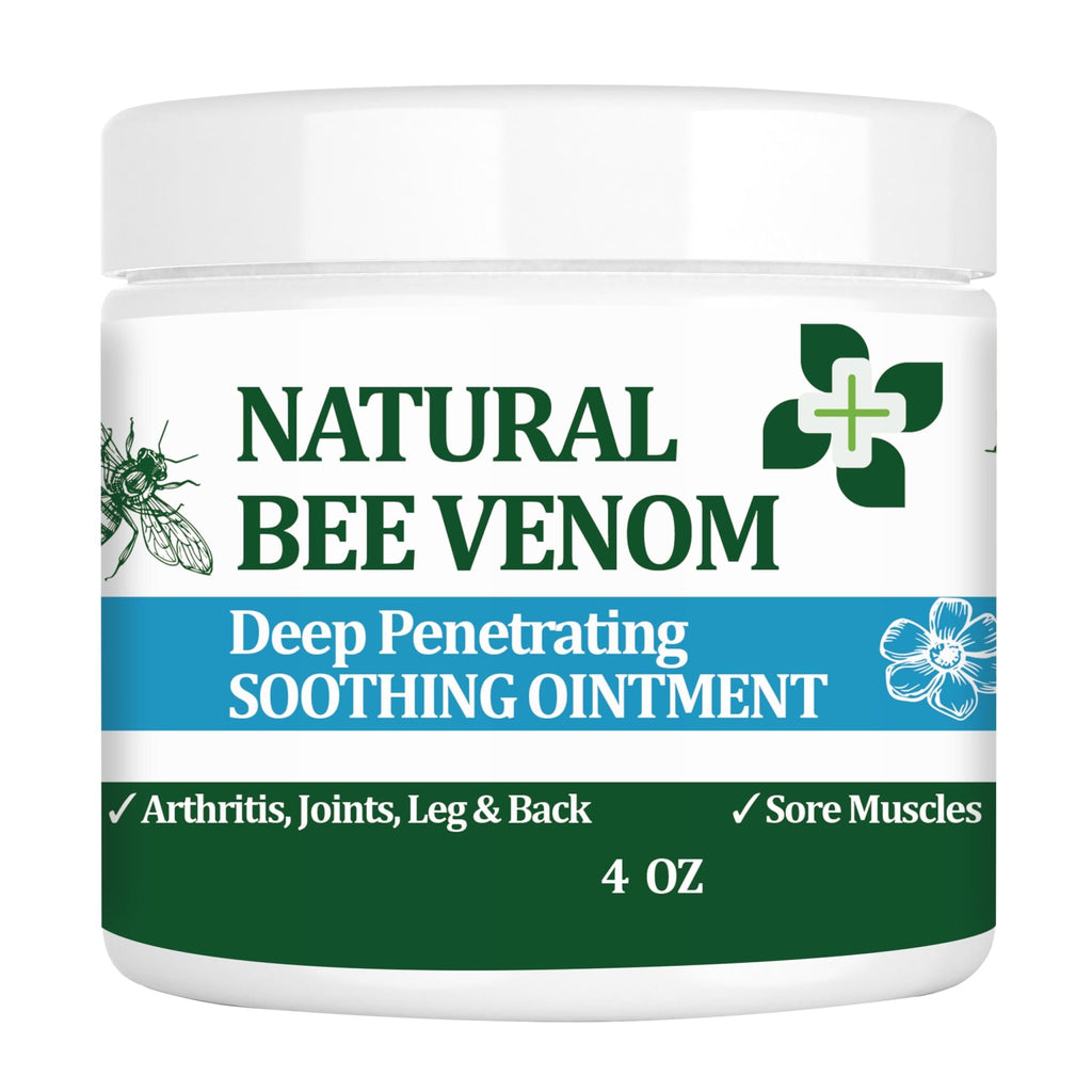 PIBIOOMAP Natural Bee Venom Joint & Muscle & Bone Release Oniment - Homeopathic Remedy - Fast Acting Release for Back, Neck, Hand, Feet, Knee, Muscle, Shoulder, Nerve, Ankle, Foot - TrustMedUSA