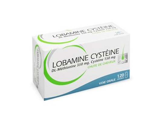 PIERRE FABRE Lobamine Cysteine Hair Loss - 120 Capsules - TrustMedUSA