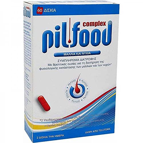 Pill Food Hair & Nails - 60 Capsules - TrustMedUSA