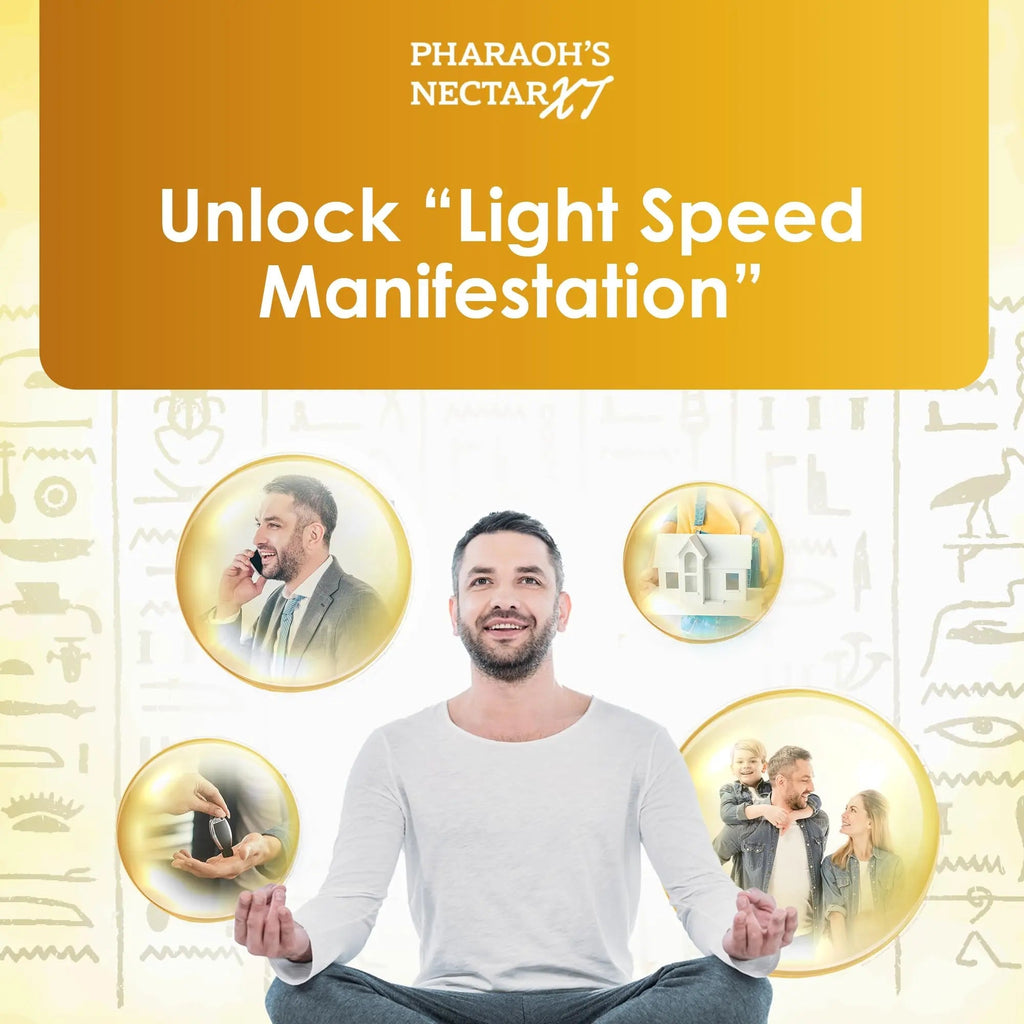 Pineal XT Gold + Pharaoh's Nectar - Pineal Gland Supplement Bundle – 24K Monoatomic Gold Ormus Drops, Pineal Gland Decalcification, Third Eye Awakening, Focus, Energy & Manifestation - TrustMedUSA