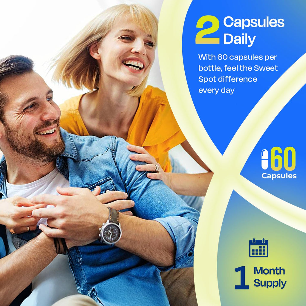 Pineapple Probiotics for Men – 625mg Sweet Spot Formula with Pineapple Extract, Cranberry & Cinnamon, Supports pH Balance & Freshens Taste, 60 Capsules, Made in the USA - TrustMedUSA