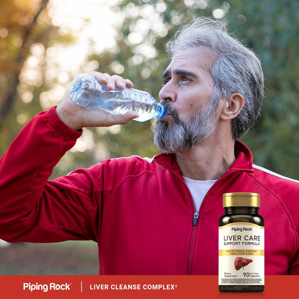 Piping Rock Liver Cleanse Complex | 90 Capsules | Liver Care Support Formula | Non-GMO, Gluten Free Supplement - TrustMedUSA