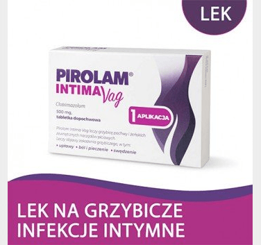Pirolam Intima Vag, 1 tablet - For Intimate infections - TrustMedUSA