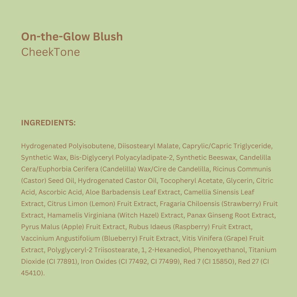 Pixi On-the-Glow Blush Stick in CheekTone, pH Reactive Hydrating Tinted Moisture Stick for Cheeks and Lips with Ginseng, Aloe Vera and Fruit Extracts, Twist-Up Design, Paraben-Free, 19g / 0.6 oz - TrustMedUSA
