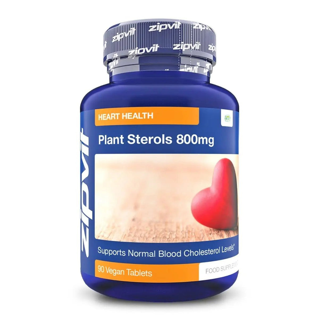 Plant Sterols High Strength 800mg, 90 Vegan Tablets, Supports and Helps Lower - TrustMedUSA