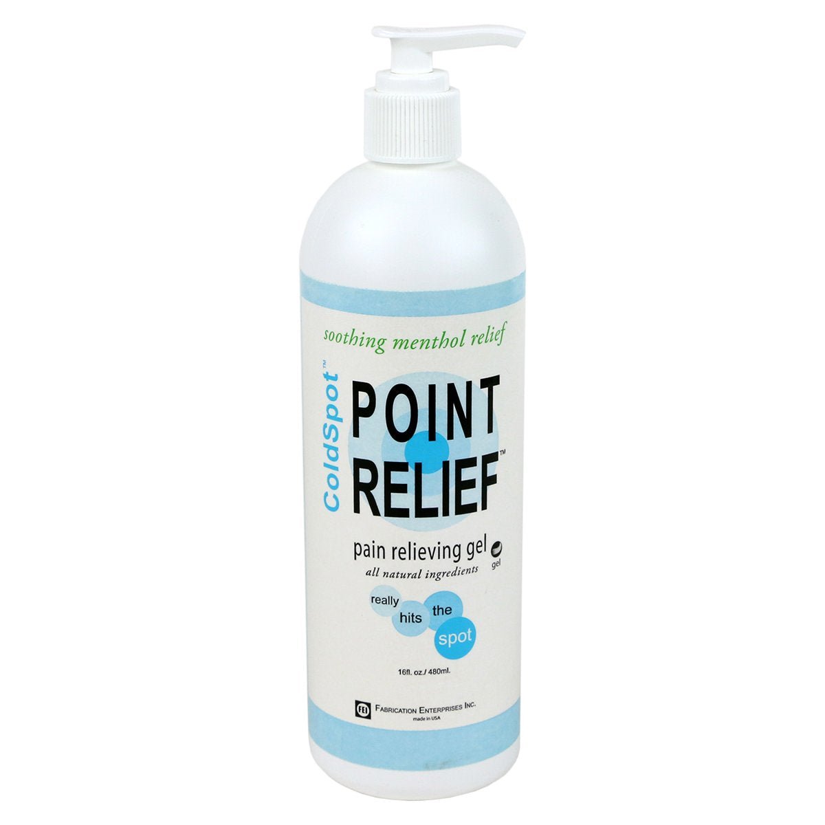 Point Relief 11-0710-1 ColdSpot Gel Pump, 16 oz Gel Pump - TrustMedUSA
