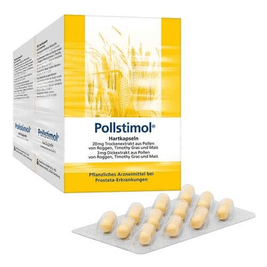 Pollstimol hard capsules, 200 pcs - Herbal Therapy for Prostate Diseases - TrustMedUSA