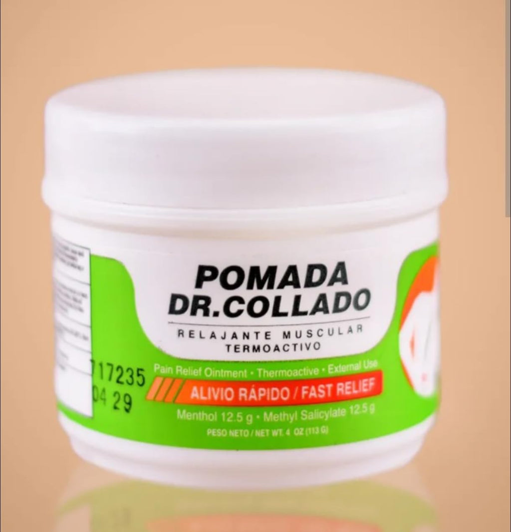 Pomada dr collado analgésico 4 oz - TrustMedUSA