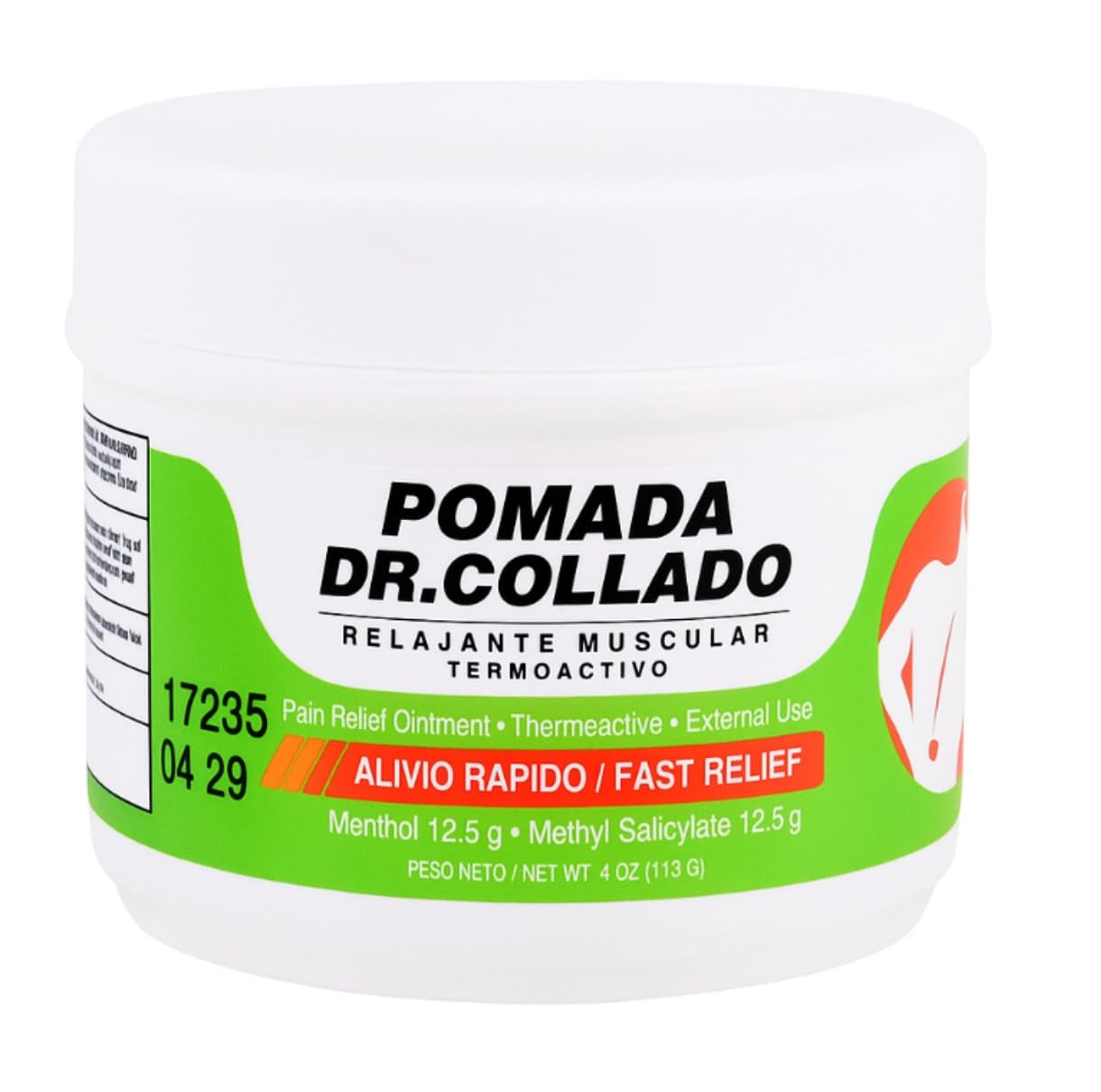 Pomada dr collado analgésico 4 oz - TrustMedUSA