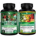 Potent Garden Daily Nutrition Bundle – Superfood Greens + Multivitamin - TrustMedUSA
