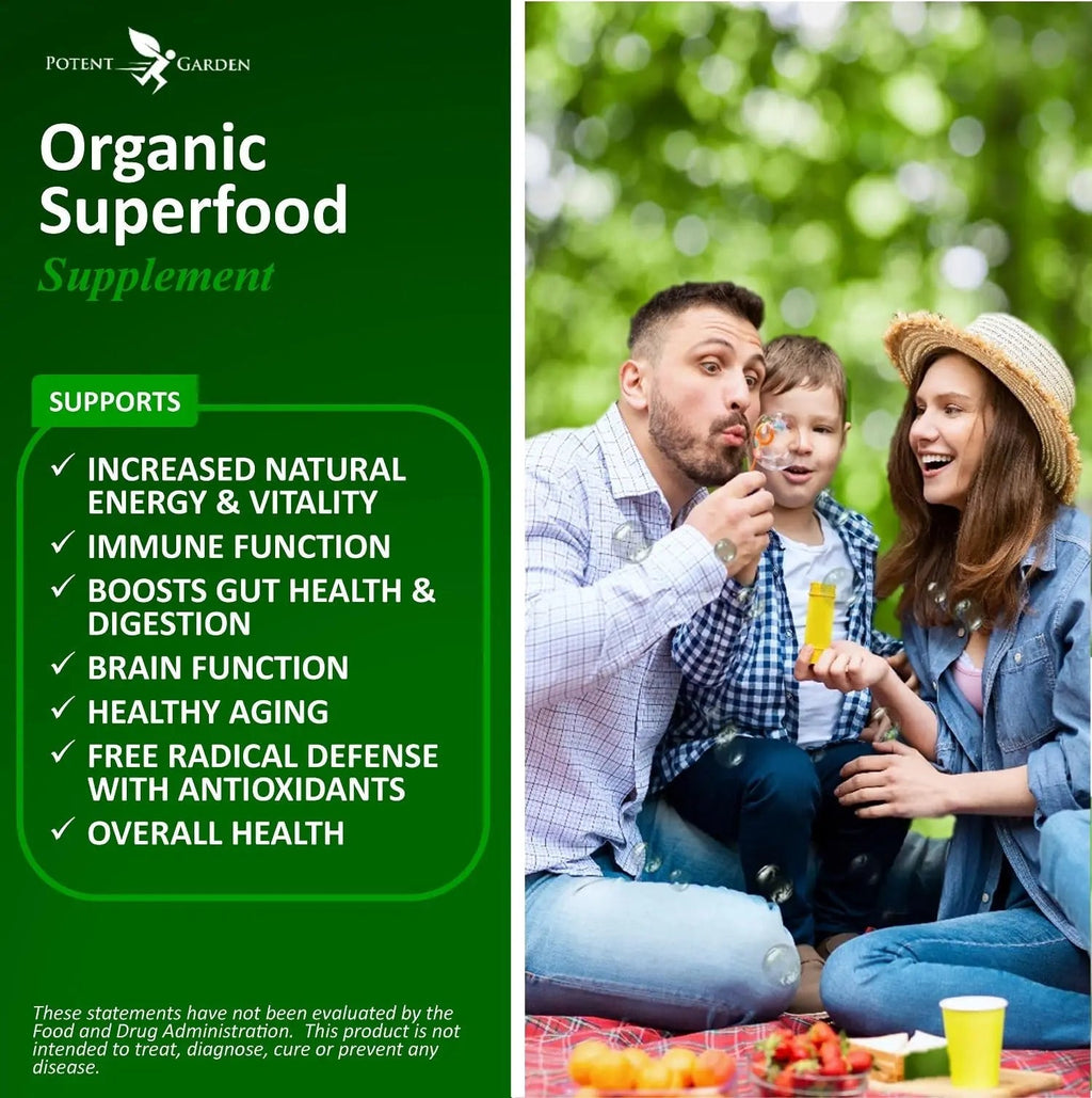 Potent Garden Daily Nutrition Bundle – Superfood Greens + Multivitamin - TrustMedUSA