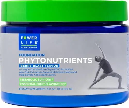 POWERLIFE Tony Horton - Foundation Phytonutrients - Myo-Inositol & D-Chiro-Inositol - TrustMedUSA