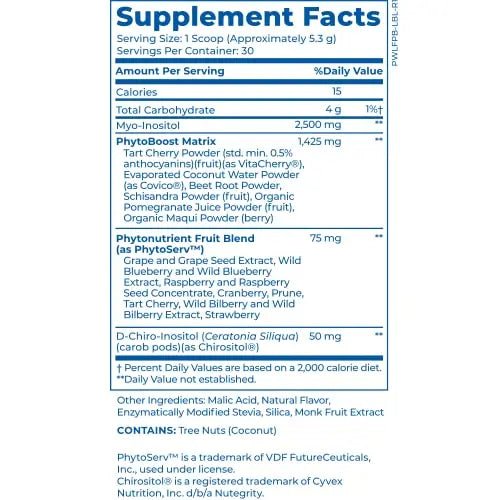 POWERLIFE Tony Horton - Foundation Phytonutrients - Myo-Inositol & D-Chiro-Inositol - TrustMedUSA