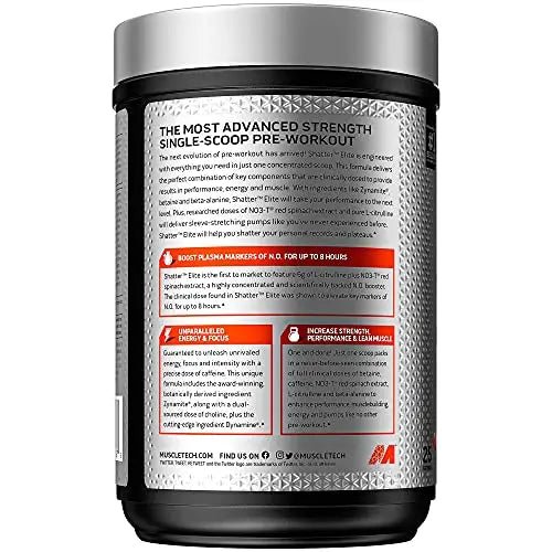 Pre Workout for Men & Women | MuscleTech Shatter Elite Pre-Workout | Preworkout - TrustMedUSA