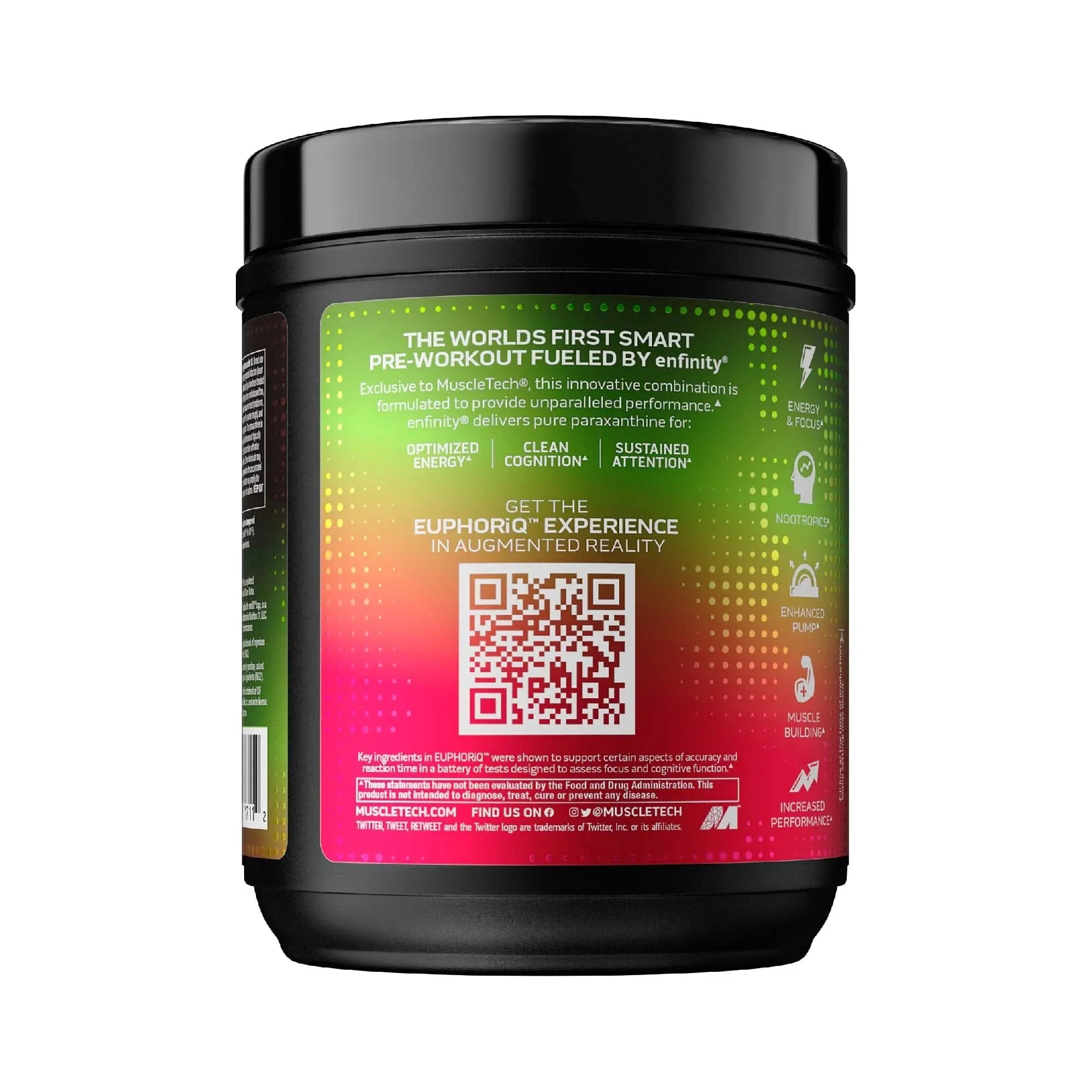 Pre Workout Powder MuscleTech EuphoriQ PreWorkout Smart Pre Workout Powder - TrustMedUSA