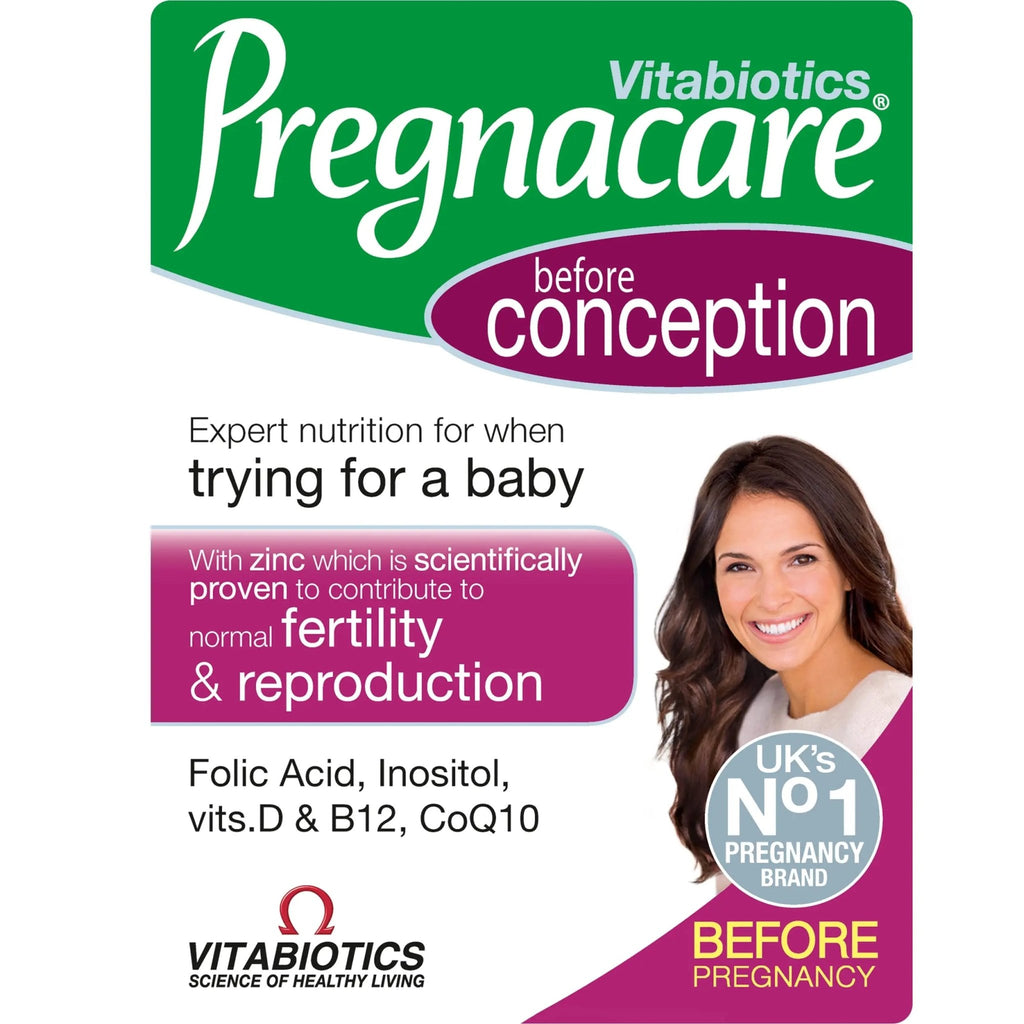 Pregnacare Conception Tablets, Pack of 30, 30 Count - TrustMedUSA