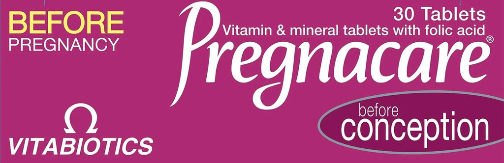Pregnacare Conception Tablets, Pack of 30, 30 Count - TrustMedUSA