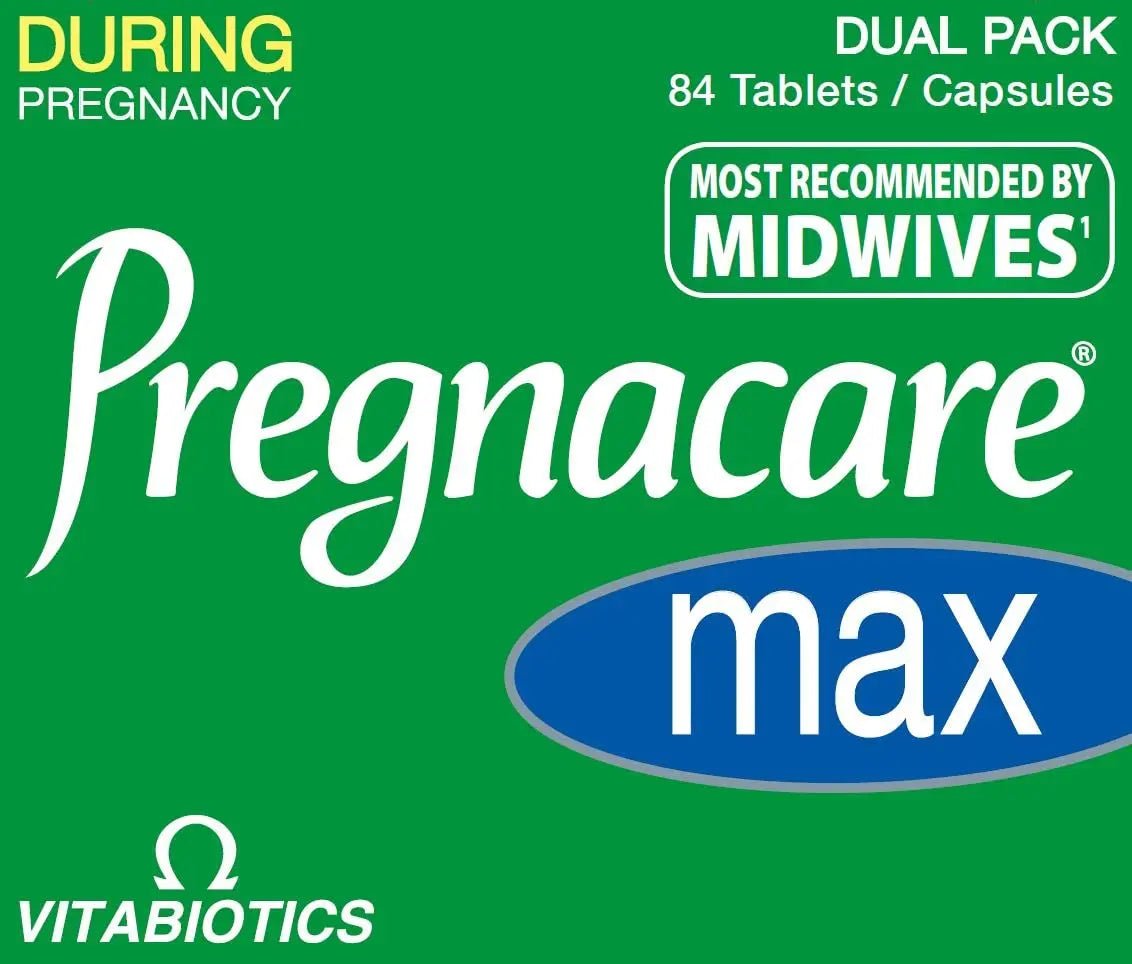 Pregnacare Max, White, 84 Count (Pack of 1) - TrustMedUSA