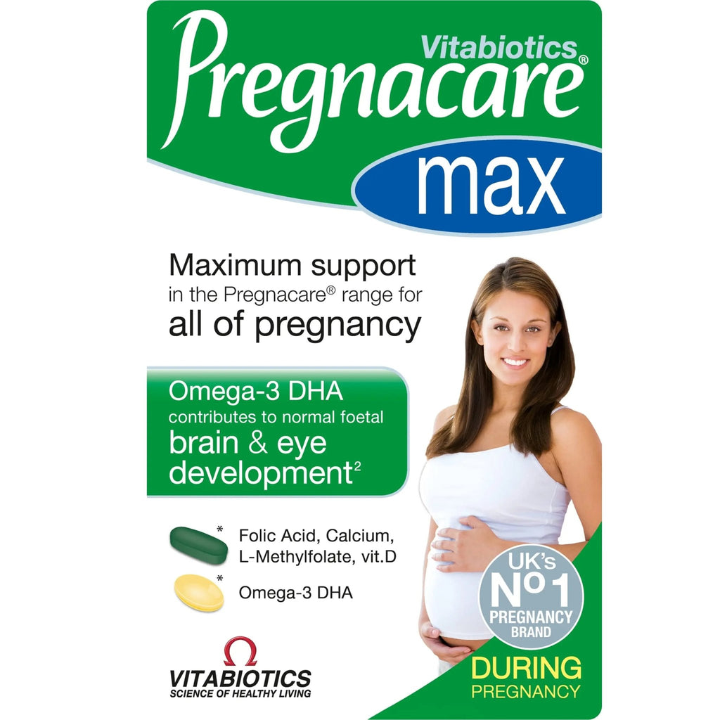 Pregnacare Max, White, 84 Count (Pack of 1) - TrustMedUSA