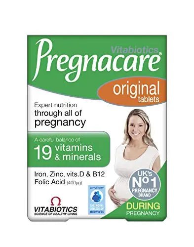 Pregnacare Vitabiotics During Pregnancy Original, 30 Count (Pack of 1) - TrustMedUSA