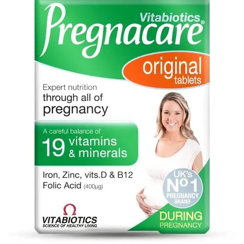 Pregnacare Vitabiotics During Pregnancy Original, 30 Count (Pack of 1) - TrustMedUSA