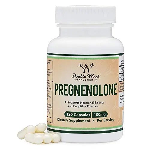 Pregnenolone 100mg per Serving (Converted to Progesterone to Boost Progesterone - TrustMedUSA