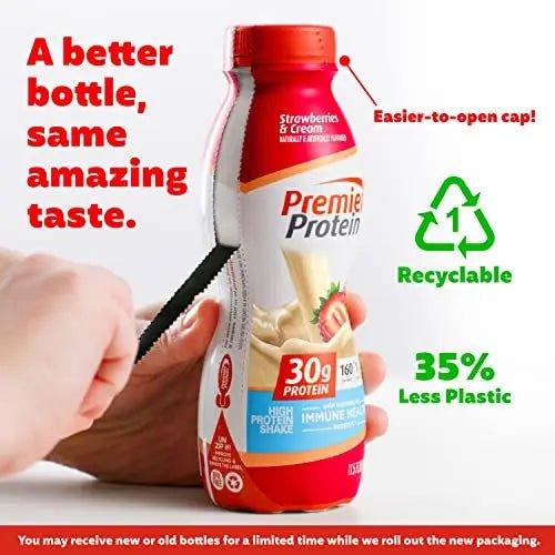 Premier Liquid Protein Shake -24 Vitamins & Minerals/Nutrients to Support Immune Health - TrustMedUSA