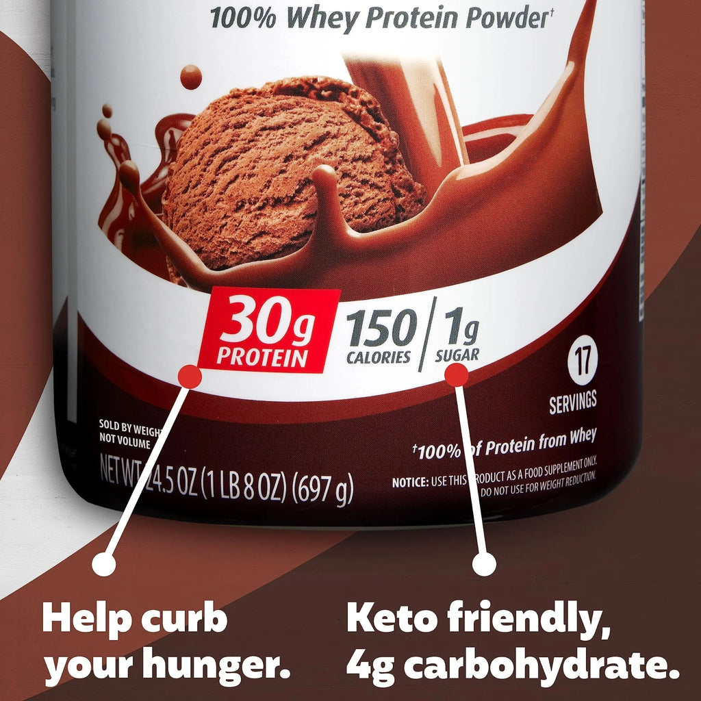 Premier Protein Powder, Chocolate Milkshake, 30g Protein, 1g Sugar, 100% Whey Protein - TrustMedUSA