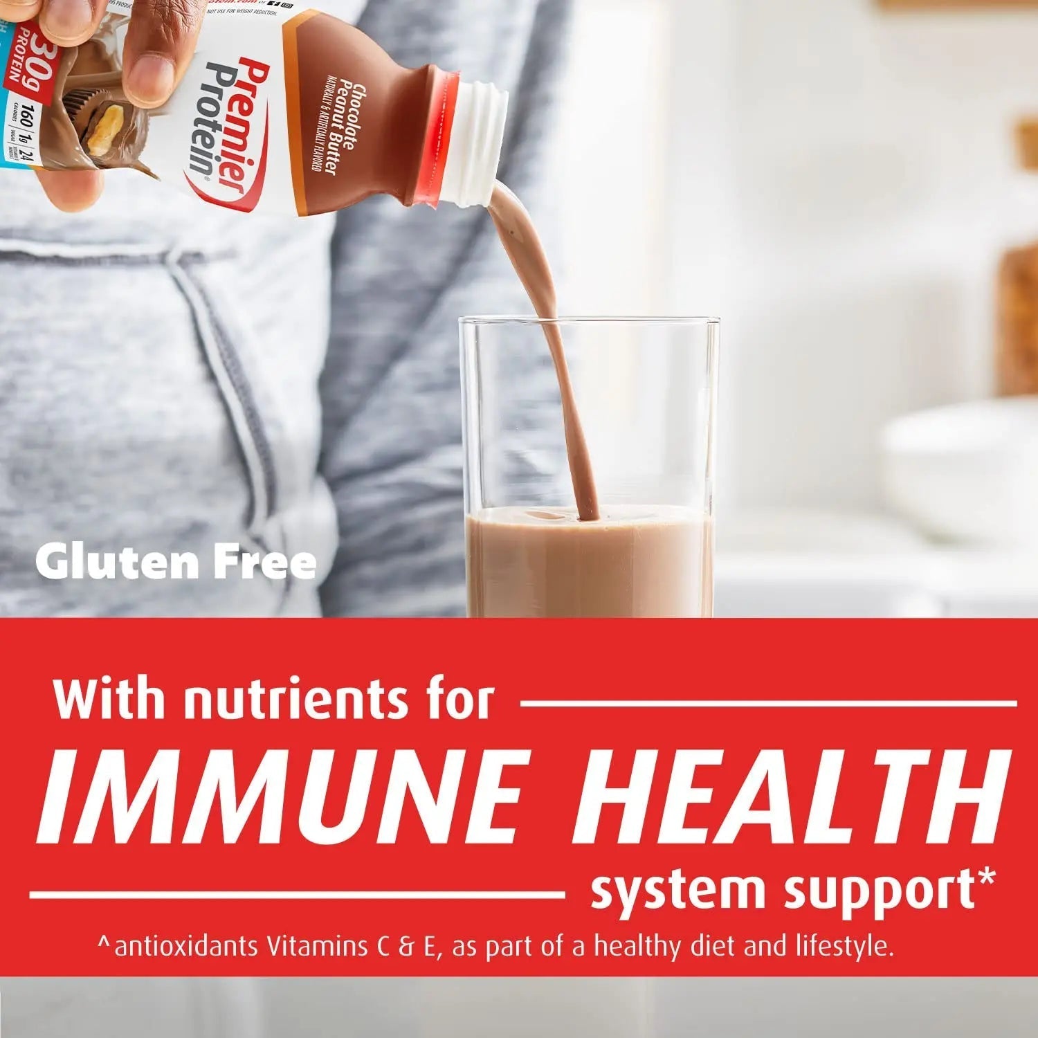 Premier Protein Powder, Chocolate Milkshake, 30g Protein, 1g Sugar, 100% Whey Protein - TrustMedUSA