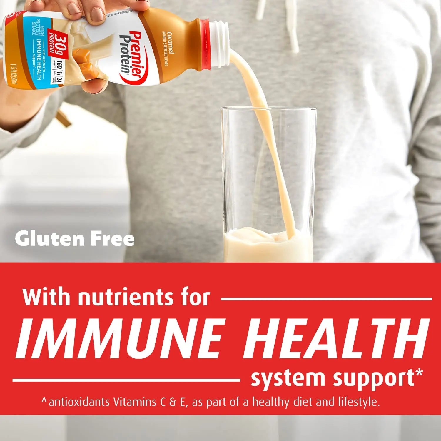 Premier Protein Powder & Premier Liquid Protein Shake, Caramel, 30g Protein, 1g Sugar - TrustMedUSA