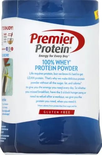 Premier Protein Powder, Vanilla Milkshake, 30g Protein, 1g Sugar, 100% Whey Protein - TrustMedUSA
